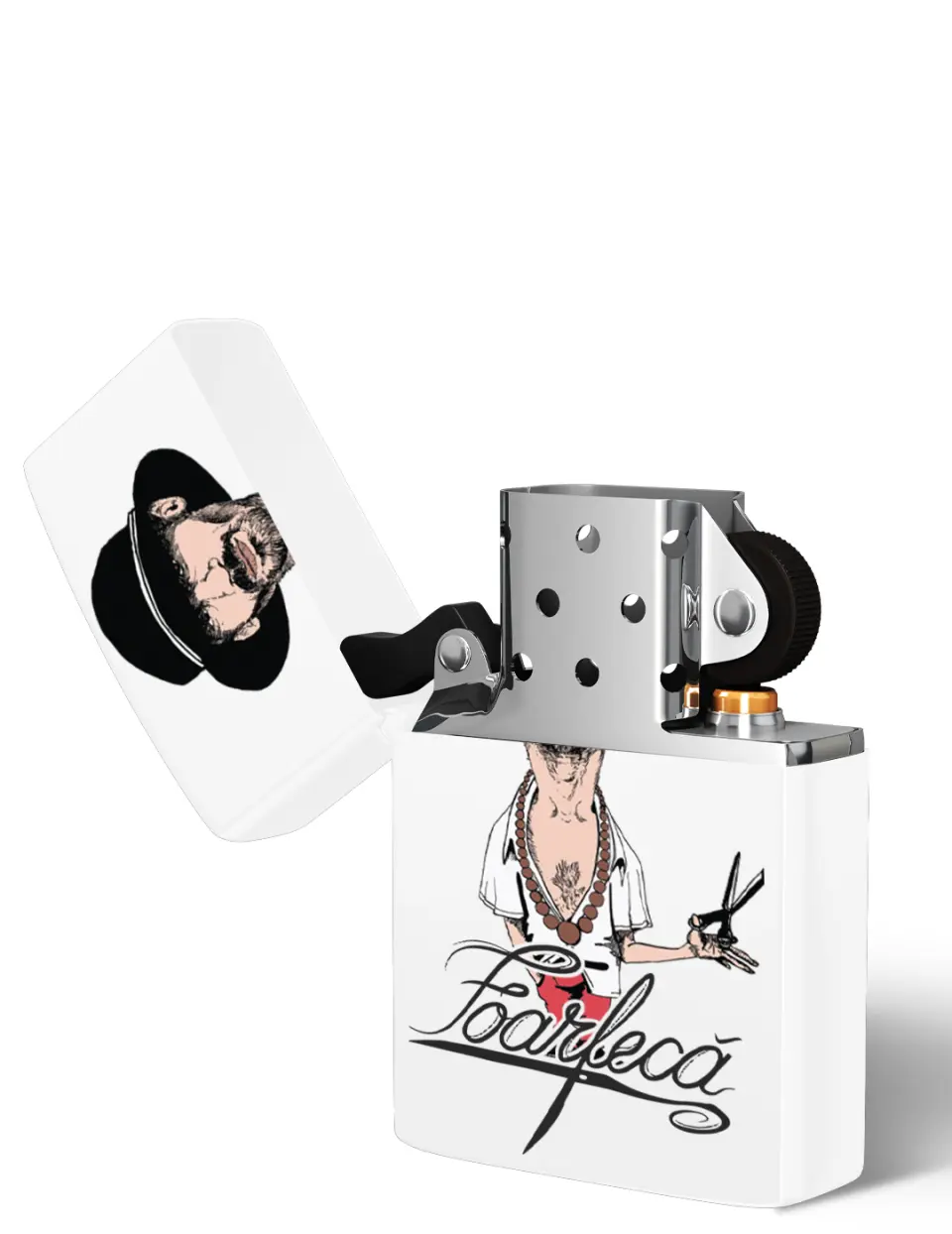 Zippo fOARFECA CARICATURA Legenda celor 4 colturi.jpg